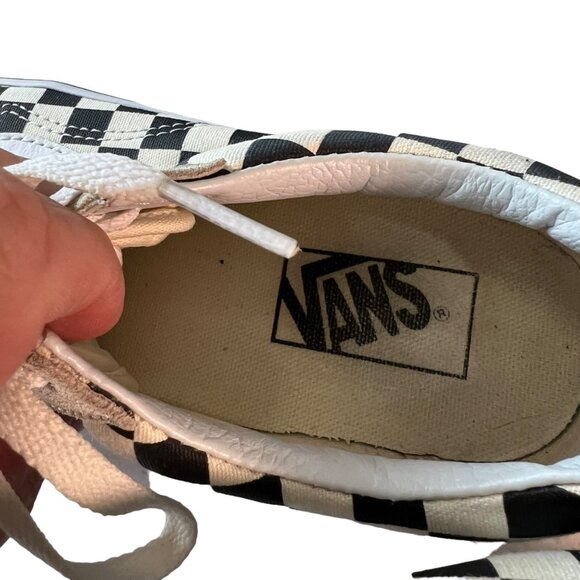 Vans Old Skool Checkerboard Sneakers Size 8 Women Y2K Skate Streetwear Grunge - Picture 3 of 8